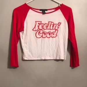 “Feelin’ Good” crop top